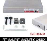 150 * 300mm Permanentní magnetické sklíčidlo Magnetické sklíčidlo Elektromagnetické sklíčidlo Upínací deska Magnetický stůl pro brusky