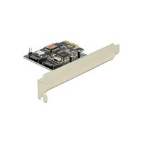 Delock SATA II PCI Express Card - Speichercontroller (RAID) - 2 Sender/Kanal