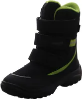 Superfit Jungen Stiefel Snowcat schwarz/blau