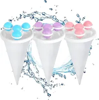 3 Stück Tierhaarentferner Waschmaschine Mesh Filterbeutel Schwimmende Fusselbeutel, Wäscheball Beutel Laundry Ball für Wäsche Hundehaar