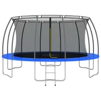 vidaXL Trampolina okrągła 488x90 cm 150 kg