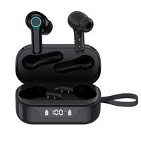 Bluetooth Kopfhörer, In Ear Kopfhörer Kabellos Bluetooth 5.3,Noise cancelling kopfhörer Wireless Earbuds, IP7 Wasserdicht,(Schwarz)