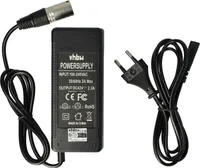 vhbw Ladegerät kompatibel mit Prophete Alu-City Geniesser e8.3, Geniesser e8.4, Geniesser e8.6 Fahrradakkus, E-Bike - Für 36 V Li-Ion Akkus 100 W