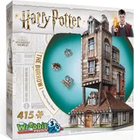 Wrebbit Puzzle Harry Potter 3D Puzzle Líščia diera (Weasleyho dom) WP-W3D-1011