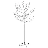 vidaXL LED-Weihnachtsbaum mit Metallstange