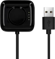 kwmobile USB Kabel Charger kompatibel mit Oppo Watch 1 (46mm) Ladekabel - Smart Watch Ersatzkabel - Fitnesstracker Aufladekabel in Schwarz