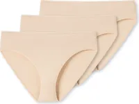 Schiesser Damen 3PACK Slip sand 42  3PK