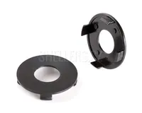 Středová krytka alu kola Ø 57/59 mm, U1S, DBV, plast černá bez loga