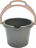 Strandeimer Green Bean  mit Schnabel 2,5l D22,5cm, Maße: B/H/T: 22,5 x 16 x 21,5 cm, Material: HD PE Recyled,, ab 24 Monaten, dantoy
