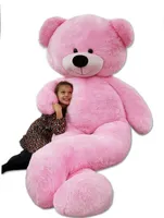 XXL Teddybär Plüsch Kuschel  Teddy Bär Valentinstag Geschenk XL 220 ROSA