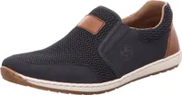 Rieker Herren Halbschuhe Slipper 08869, Größe:43 EU, Farbe:Blau