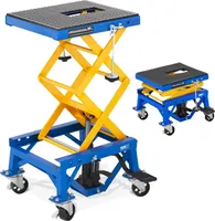 Nůžkový zvedák s válečky - 150 kg