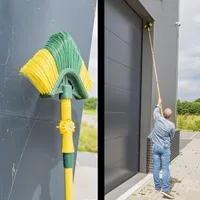 Staubwedel Teleskop bis 3,6 Meter ausziehbar waschbar Teleskopstiel 90° kippbar