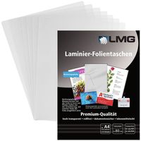100 LMG Laminierfolien glänzend für A4 80 micron