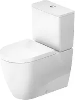 Duravit ME by Starck - WC-Kombination, Vario-Abgang, Rimless, weiß 2005090000