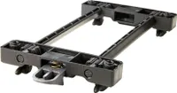 Racktime 17017 Adapter systemu Snapit Rozstaw otworów 195 x 100 mm, bez blokady, czarny