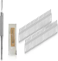 Set 50 Stück Hohlmeißelklingen Figur 1 einzeln steril verpackt + 1 x