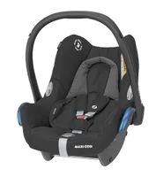 Maxi-Cosi CabrioFix Babyschale, Gruppe 0+, ISOFIX, ab der Geburt, 0-12 Monate, 0-13 kg, Essential Black