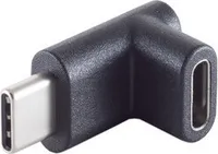 Adapter, USB 3.1 Typ C Stecker / Typ C Buchse, 90°