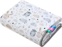 Very Morning & Grey Velvet JUKKI Babydecke PLÜSCH Kinderwagen Neugeborene Decke 55x75cm