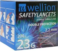 Wellion Safety Lanzette 23G (200 Stk.)