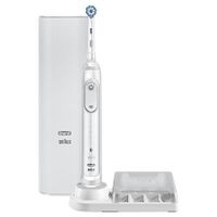 Elektrická zubná kefka Oral-B Genius X 20000N s dobíjaním, pre dospelých, počet hlavíc 1, biela (biela škatuľka)
