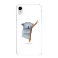 Mr. & Mrs. Panda Iphone XR Handyhülle Koalabär - Weiß - Geschenk, Gute Laune, Traumland, lustige Sprüche, Premium Kunststoff, träumen, Tiere, Schlafzimmer, Tiermotive