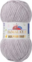 Strickfein Himalaya Dolphin Baby super Bulky Chenille Garn Wolle strickgarn 100 gr 80357 - mausgrau