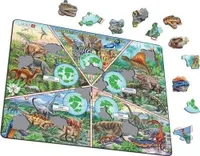 Puzzle svetové dejiny + dinosaury Maxi
