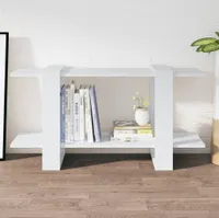 vidaXL Bš¹cherregal Wei? 100x30x51 cm Holzwerkstoff