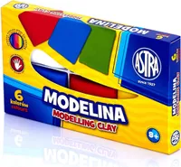Modelovacia Hmotá v 6 Farbách - Kreatívny Súprava pre Deti
