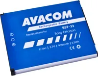 Avacom Akku für Sony Ericsson K550i, K800, W900i Li-Ion 3,7V 950mAh (Ersatz BST-33)