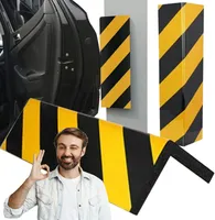 Odbojnik ochronny na ścianę mata do garażu na parking, narożnik odblask 50x20x1.5 cm