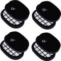 Wessper 4 Stück Filter Zubehör für Philips SpeedPro Max Akkusauger: FC6812, FC6813, FC6822, FC6823, FC6826, FC6723/01, FC6901, FC6902, FC6903, FC6904, XC7042/01, XC8045/01, XC8147/01
