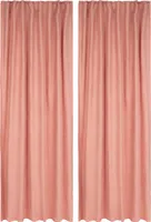 *A* Livarno Home Vorhangschals 2er rose 135 x 254 cm blickdicht Gardine