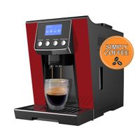 Acopino Kaffeevollautomat,Espressomaschine ,simply coffee Latina RED