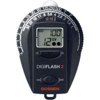 Gossen Digiflash 2 - Photometer (5 cm, 2,3 cm, 7,5 cm, 9V, -10-60 °C, Batterie) Schwarz