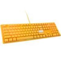 Ducky One 3 Yellow Gaming Tastatur, RGB LED - MX-Clear (US)