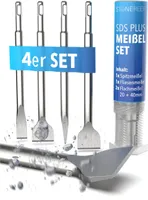 STONE REEF SDS Plus Meißel Set [4-teilig inkl.