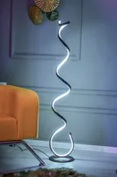 Opviq, Cobra Black - White, Stehlampe, 100 % ALUMINIUM, Weiß, 25 x 25 cm