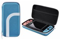 Hama - 54636 Hardcase für Nintendo Switch, EVA-Material, Metallic-Blau