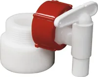Auslaufhahn CEMO DN 18 Kunststoff