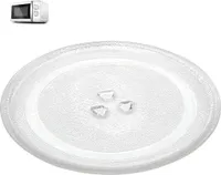Otočný talíř do mikrovlnky, otočný talíř do mikrovlnky 24,5 cm, otočný talíř do mikrovlnky, talíř skleněný talíř skleněný otočný talíř, skleněný talíř kulatý do mikrovlnky, univerzální otočný talíř do mikrovlnky