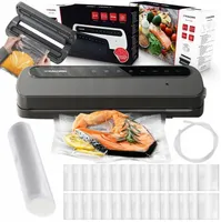 Zgrzewarka Próżniowa Do Żywności Pakowarka 110W Zestaw Worków Xxl Rękaw
