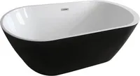 Freistehende Badewanne Codo Black Edition 170 x 80 x 58 cm