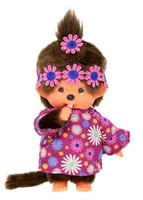 Monchhichi Meisje Flower Power 20 cm
