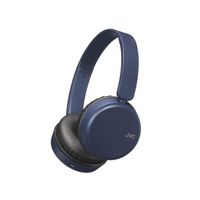 JVC HA-S35BT-A - Kopfhörer - Kopfband - Anrufe & Musik - Schwarz - Blau - Knopf - Tasten JVC