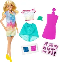 Barbie loves Crayola Stamp N Style Puppe & Spielset