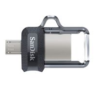 SanDisk Ultra Dual USB Drive 3.0 32GB, Farbe: Silber