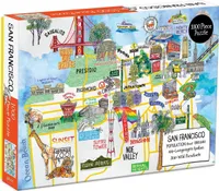 GALISON Puzzle San Francisco 1000 dielikov